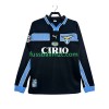 Fußballtrikots Lazio Rom 1999 Retro Auswärts Trikotsatz 1998 Langarm